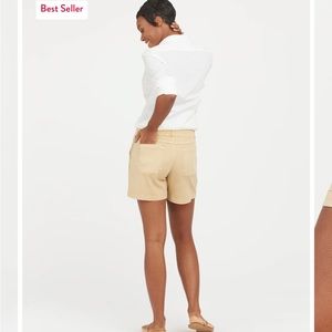 SPANX Twill Shorts 6”